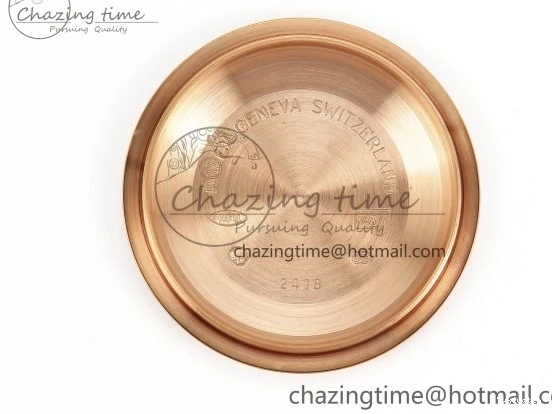 Brown 40 on DayDate Steel Dial Crystal 228235 904L President Bracelet VR3255 ARF 0225